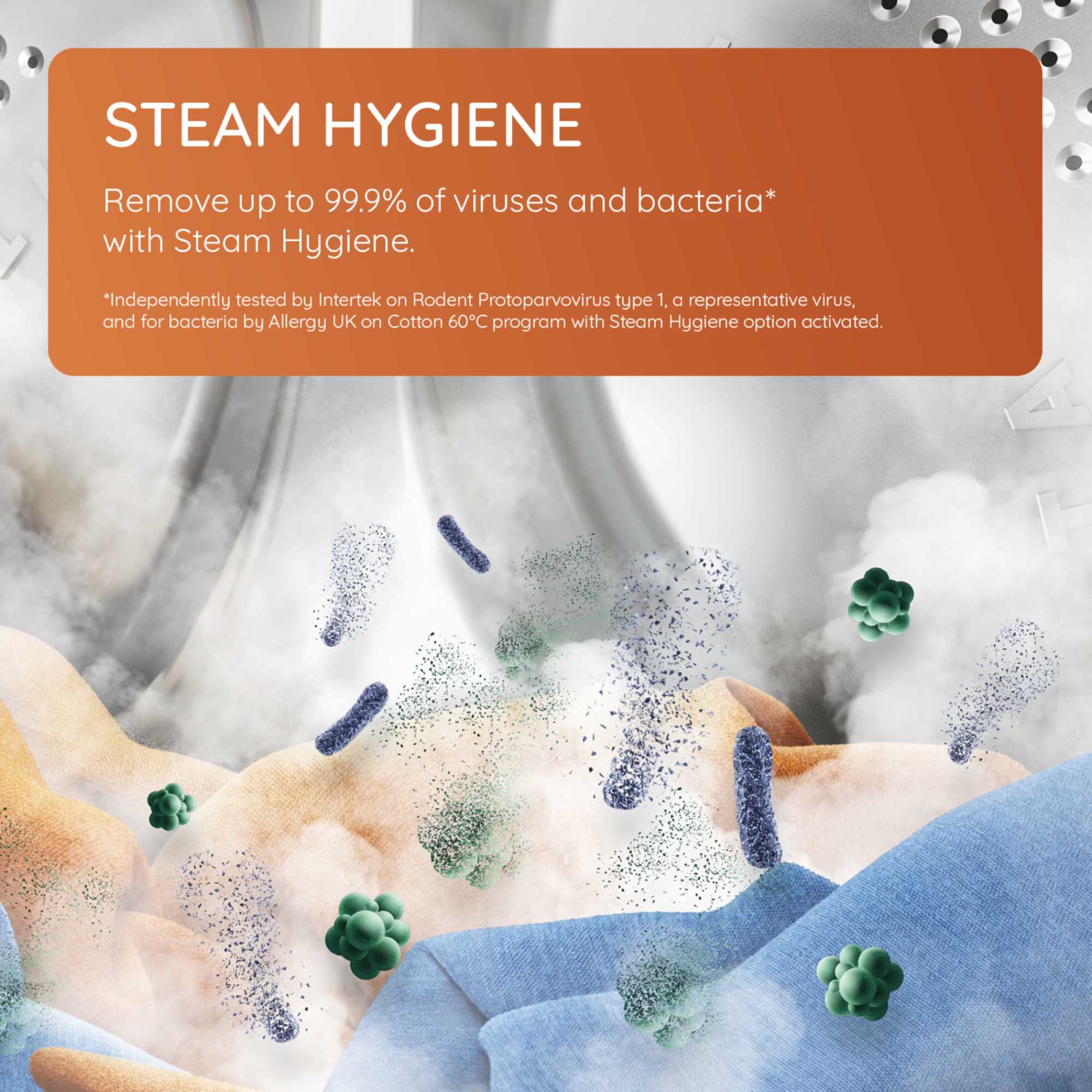 NDB 9635 GK UK 9kg Wash 6kg Dry Washer Dryer - Graphite